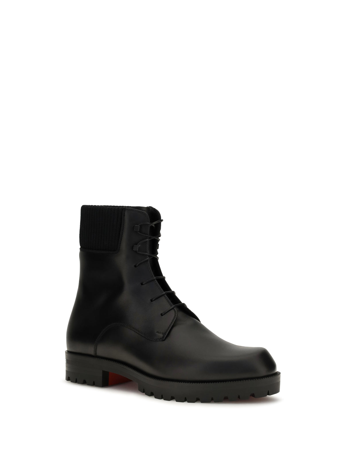Christian Louboutin Men Trapman Tct 2 Leather Ankle Boots