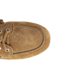 Miu Miu Women “Deck” Suede Loafers