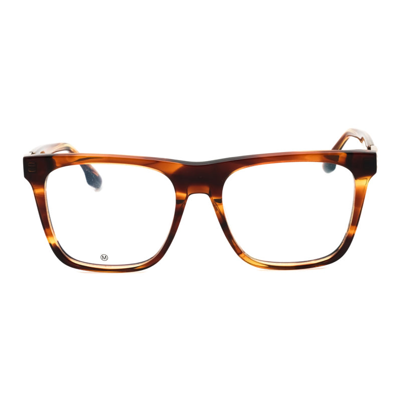 Victoria Beckham Victoria Beckham Eyeglasses Square Full Rim, Dark Havana Frame and Clear Demo Lenses Lens VB2679334