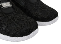 Plein Sport Plein Sport Black Polyester Runner Joice Sneakers Women's Shoes