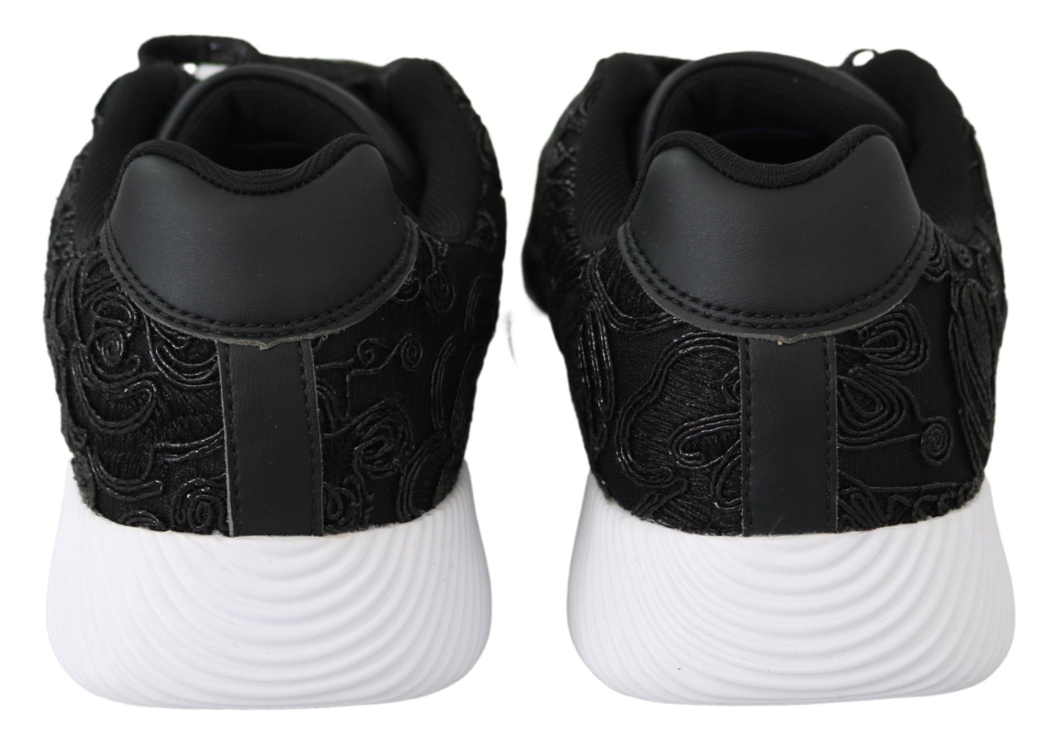 Plein Sport Plein Sport Black Polyester Runner Joice Sneakers Women's Shoes