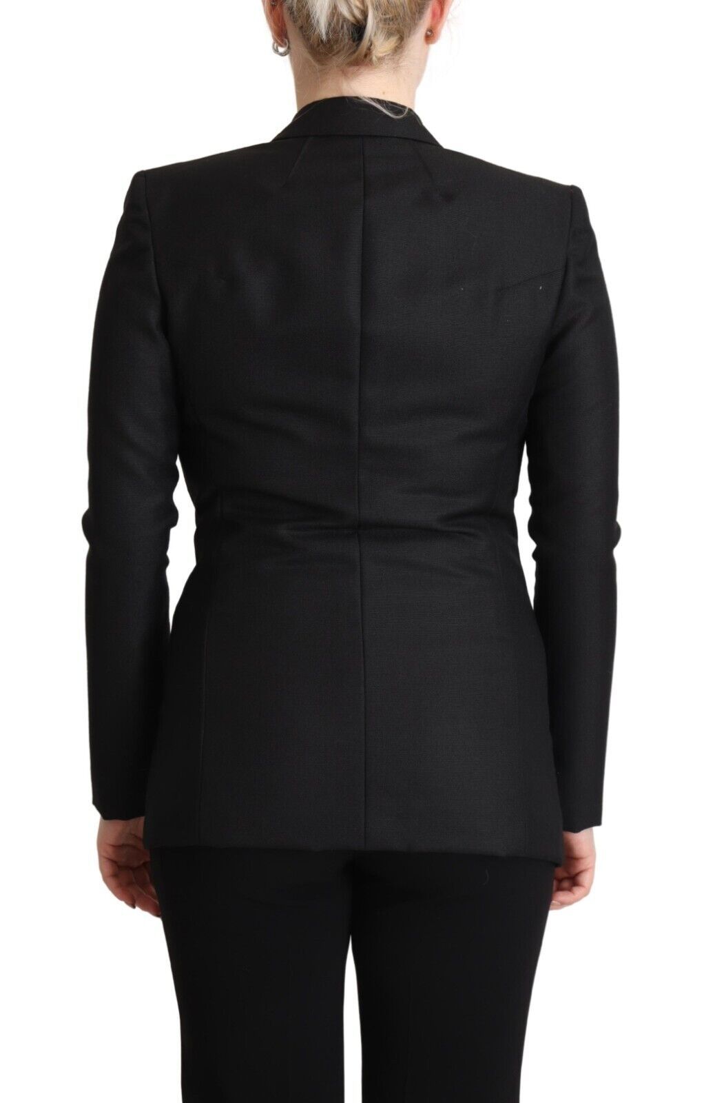 Costume National Costume National Black Long Sleeves Double Breasted Women's Jacket