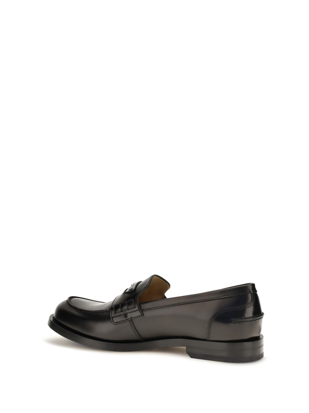 FENDI Fendi Men Ateneo Calfskin Loafers
