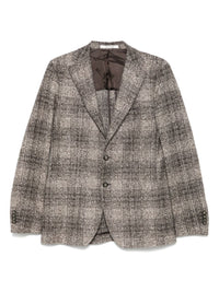 Tagliatore Men Blazer In Wool And Silk Jersey