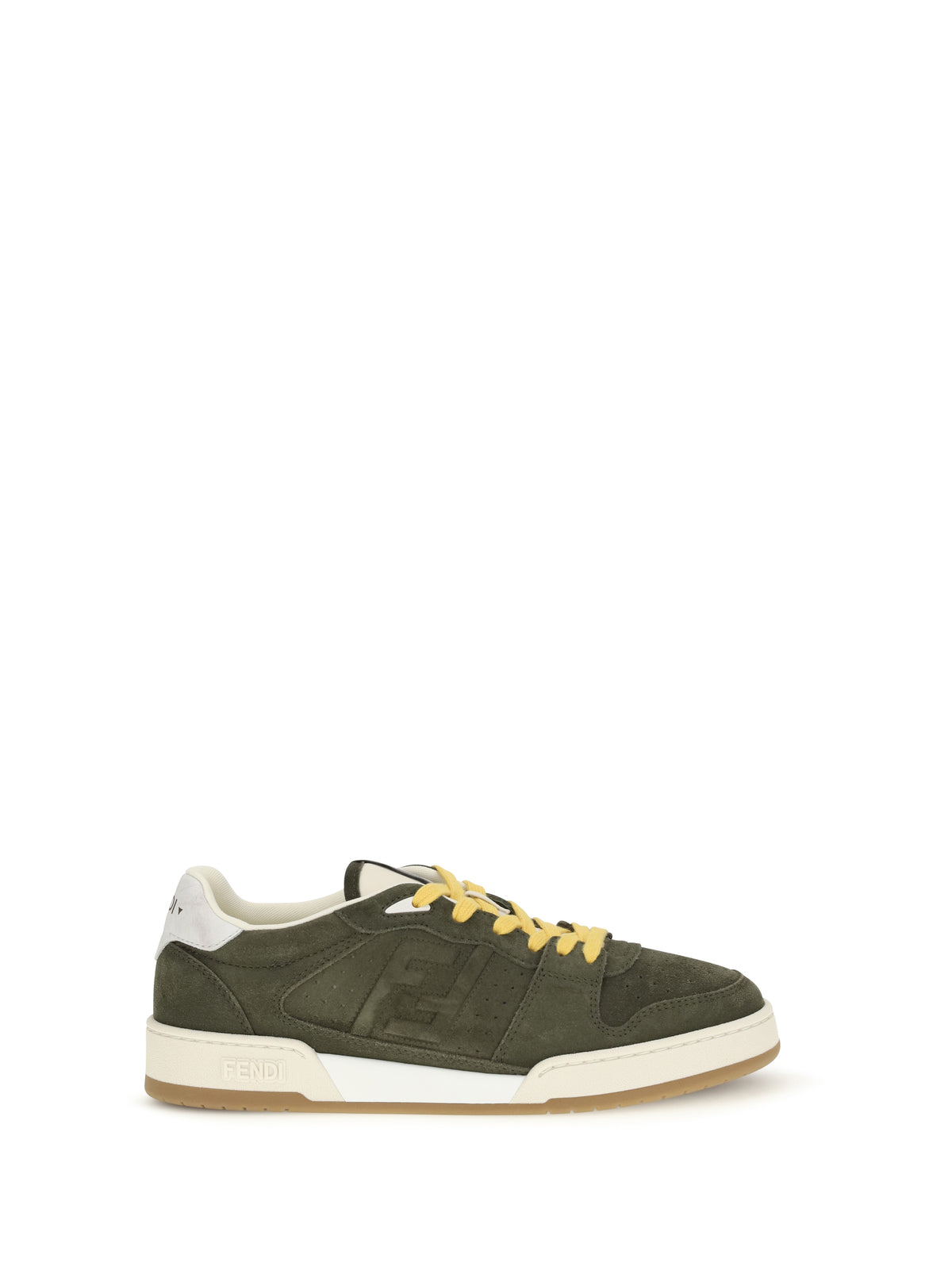 FENDI Fendi Men Match Suede Sneakers