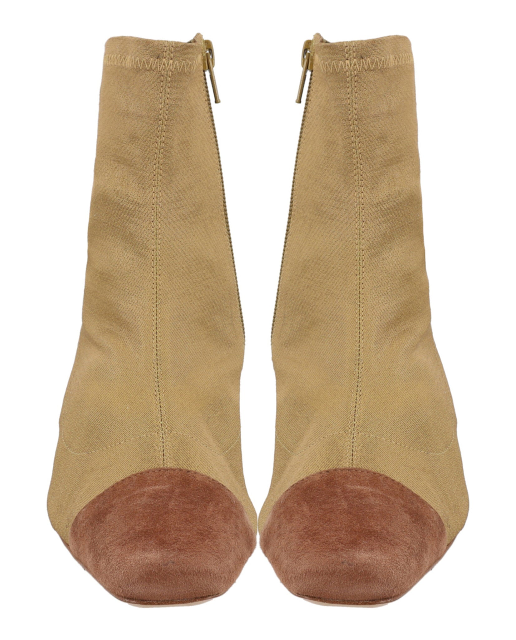 ByFar ByFar Womens Karl Suede-Trimmed Stretch Sock Boots