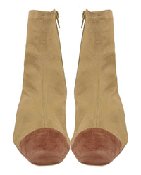 ByFar ByFar Womens Karl Suede-Trimmed Stretch Sock Boots