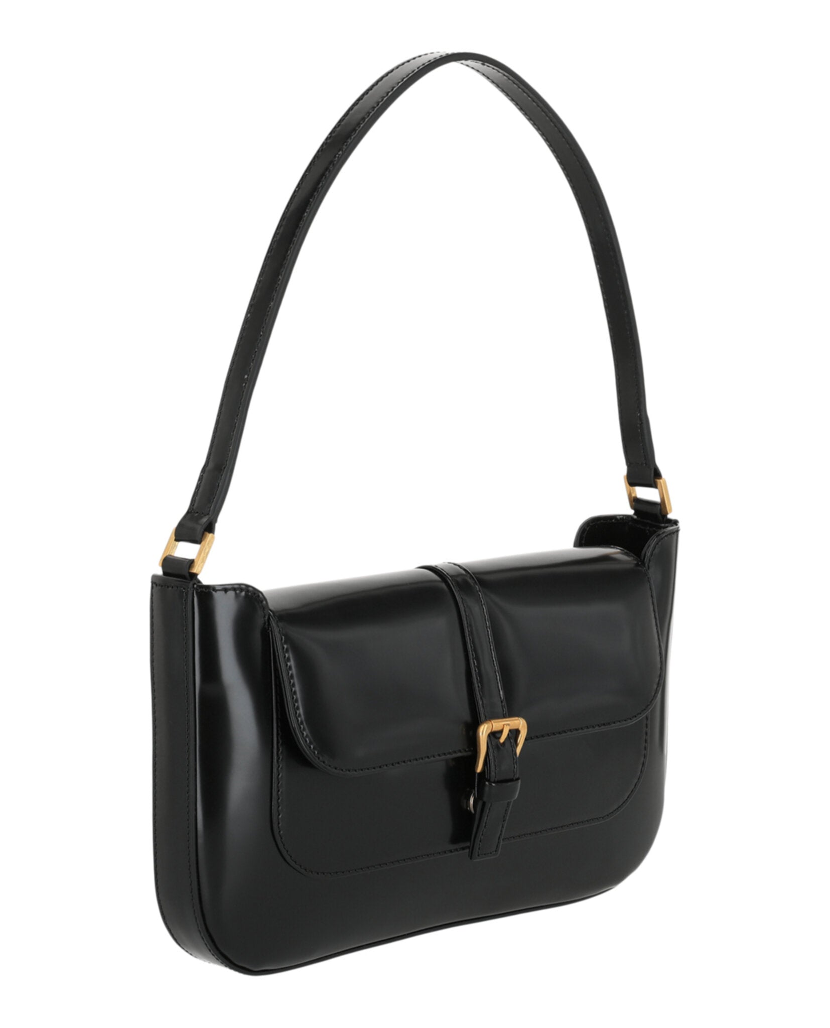 ByFar Womens Miranda Patent Shoulder Bag