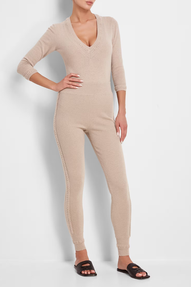 La Perla La Perla Wool-Cashmere Pants In Beige  Plm0055950
