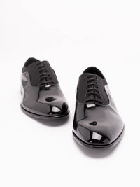 Dolce & Gabbana Men Patent Leather Lace-Up