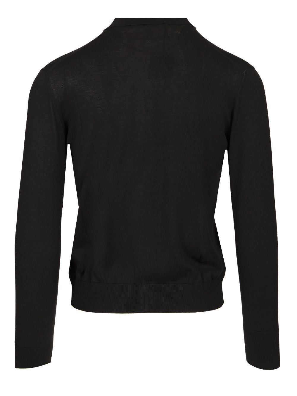 Tagliatore Tagliatore Men Cotton And Silk High Neck Zip Sweater