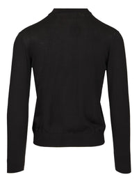 Tagliatore Tagliatore Men Cotton And Silk High Neck Zip Sweater