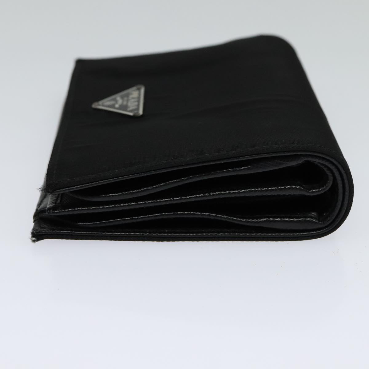 Prada Black Synthetic Wallet  (Pre-Owned)
