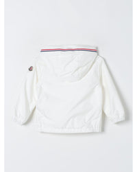 Moncler Kids Hooded Jacket ZipUp White
