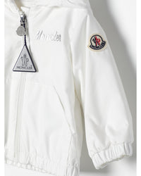 Moncler Baby Hooded Jacket Kids White