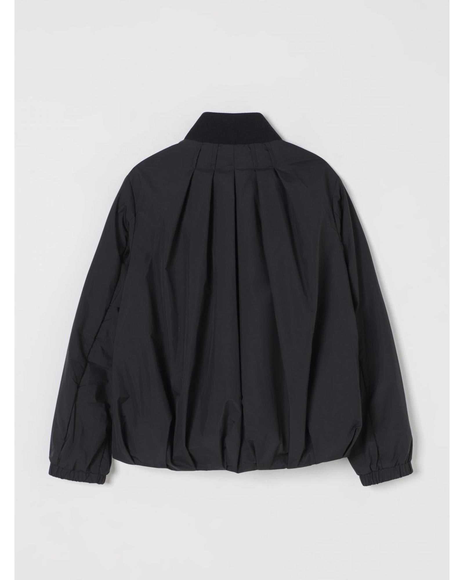 Moncler Pliss Panel Bomber Jacket Kids Black