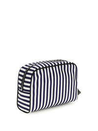 Dolce & Gabbana Men Striped Poplin Handbag