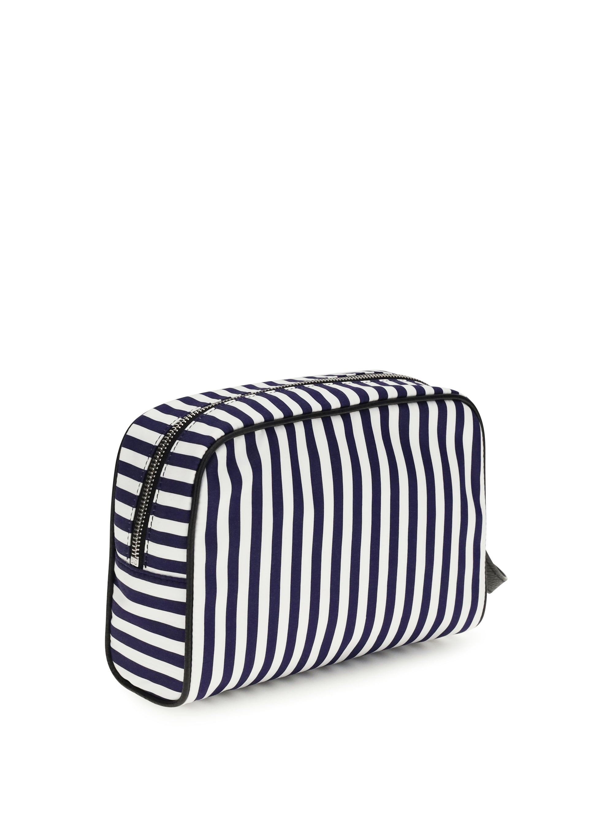 Dolce & Gabbana Men Striped Poplin Handbag