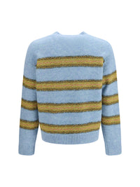 DRIES VAN NOTEN Dries Van Noten Men Striped Crewneck Sweater