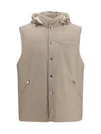 Brunello Cucinelli Men Wool Down Vest