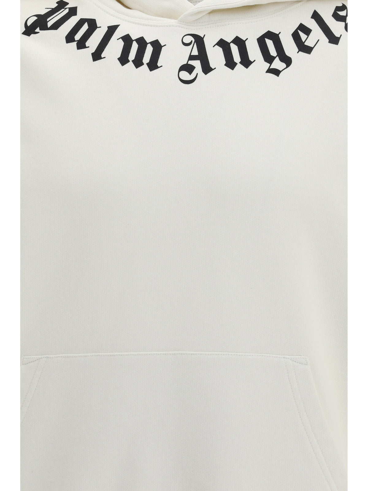 Palm Angels Men Neck Logo Hoodie