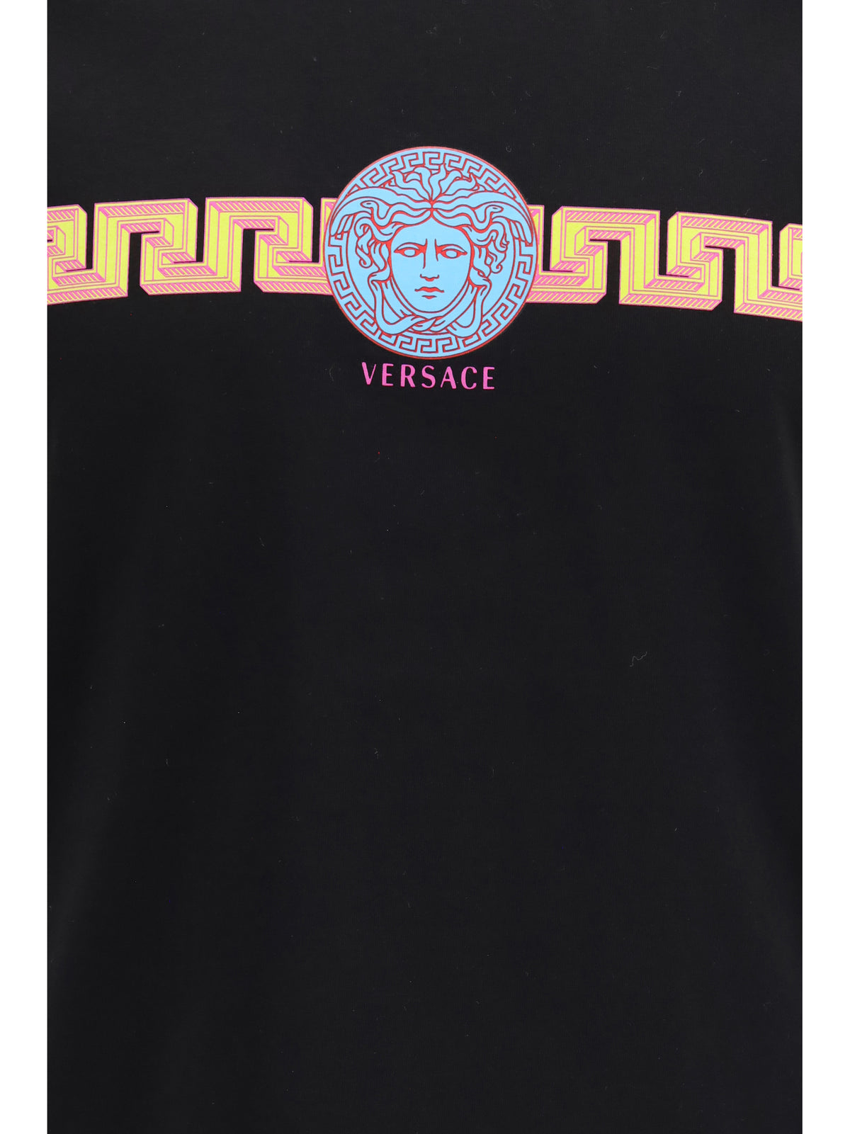 Versace Men Slim Cotton Jersey T-Shirt