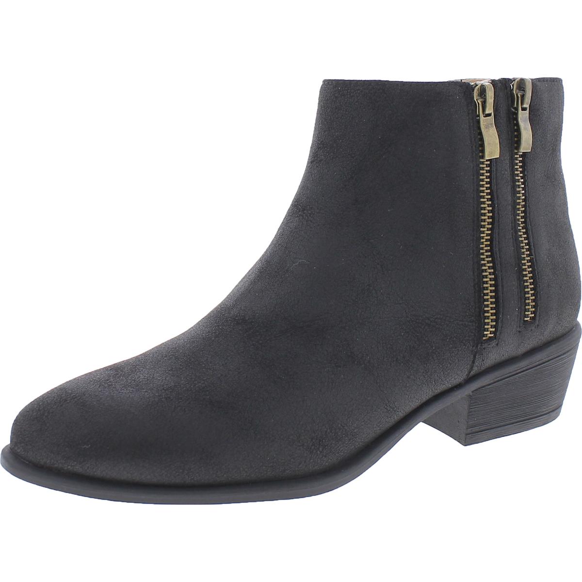 Jayda Womens Faux Leather Manmade Booties