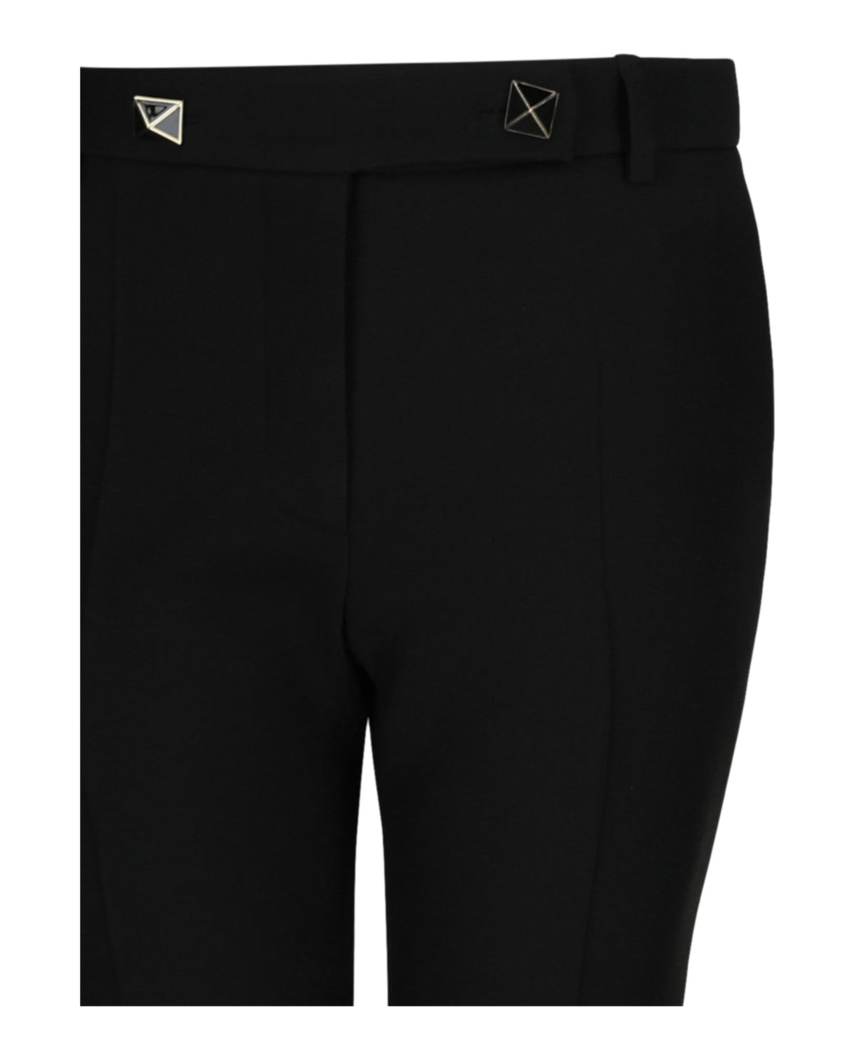 Valentino Valentino Womens Crepe Couture Pleated Pants