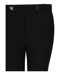 Valentino Valentino Womens Crepe Couture Pleated Pants