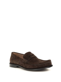 LOEWE Loewe Men Campo Suede Calfskin Loafers