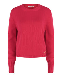 Valentino Womens Cashmere Crewneck Sweater