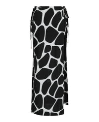 Valentino Valentino Womens Patterned Maxi Skort