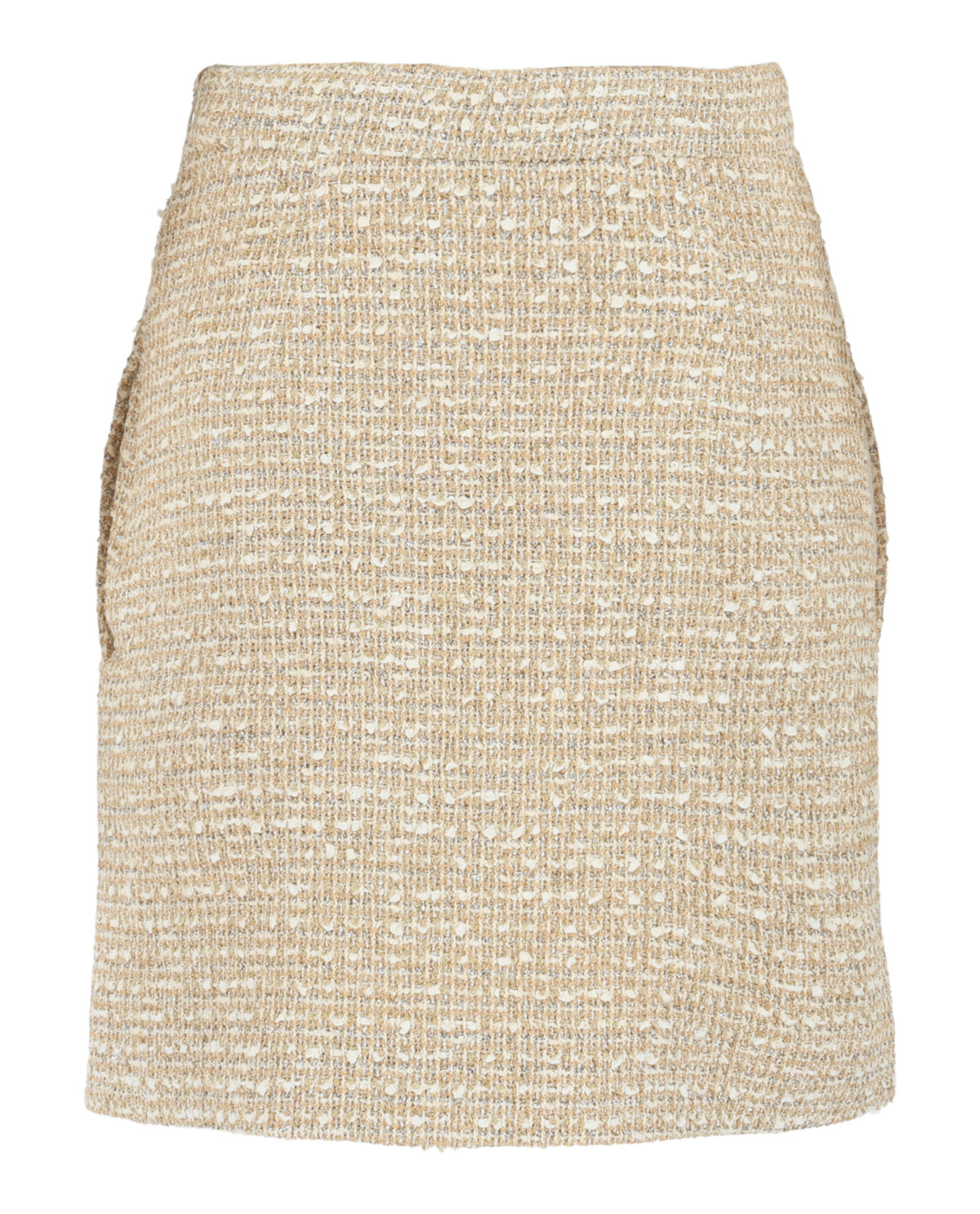 Valentino Womens Tweed Mini Skirt