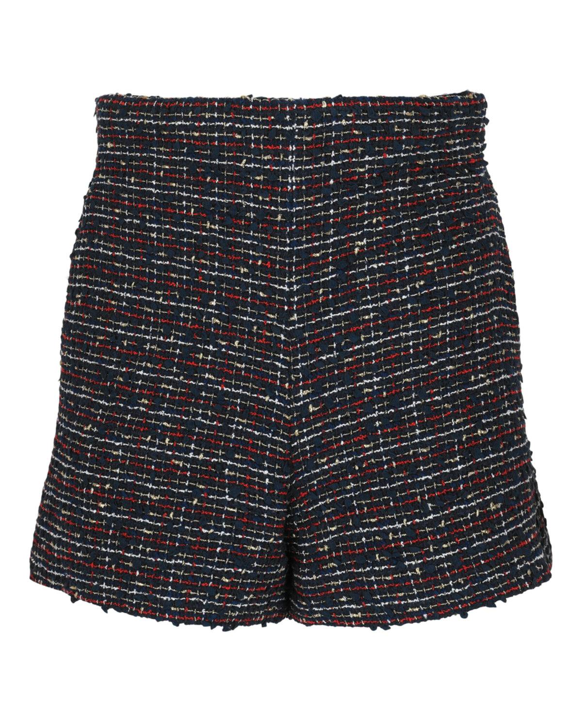 Valentino Valentino Womens High-Rise Tweed Shorts