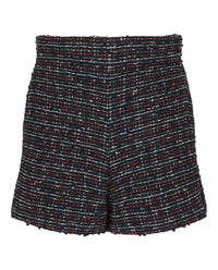 Valentino Valentino Womens High-Rise Tweed Shorts