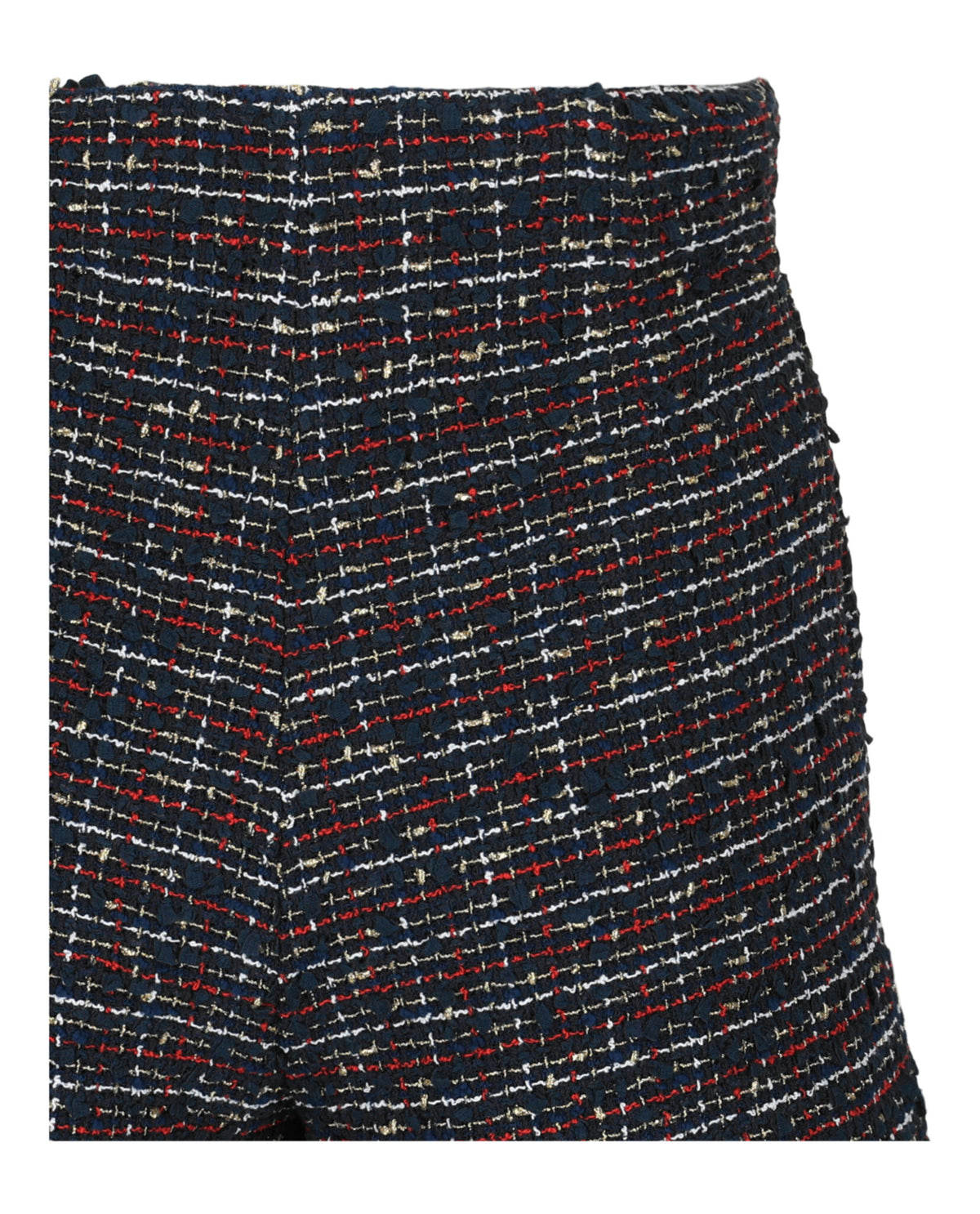 Valentino Valentino Womens High-Rise Tweed Shorts