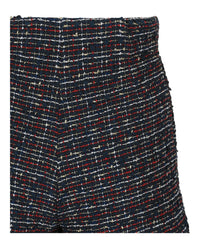 Valentino Valentino Womens High-Rise Tweed Shorts