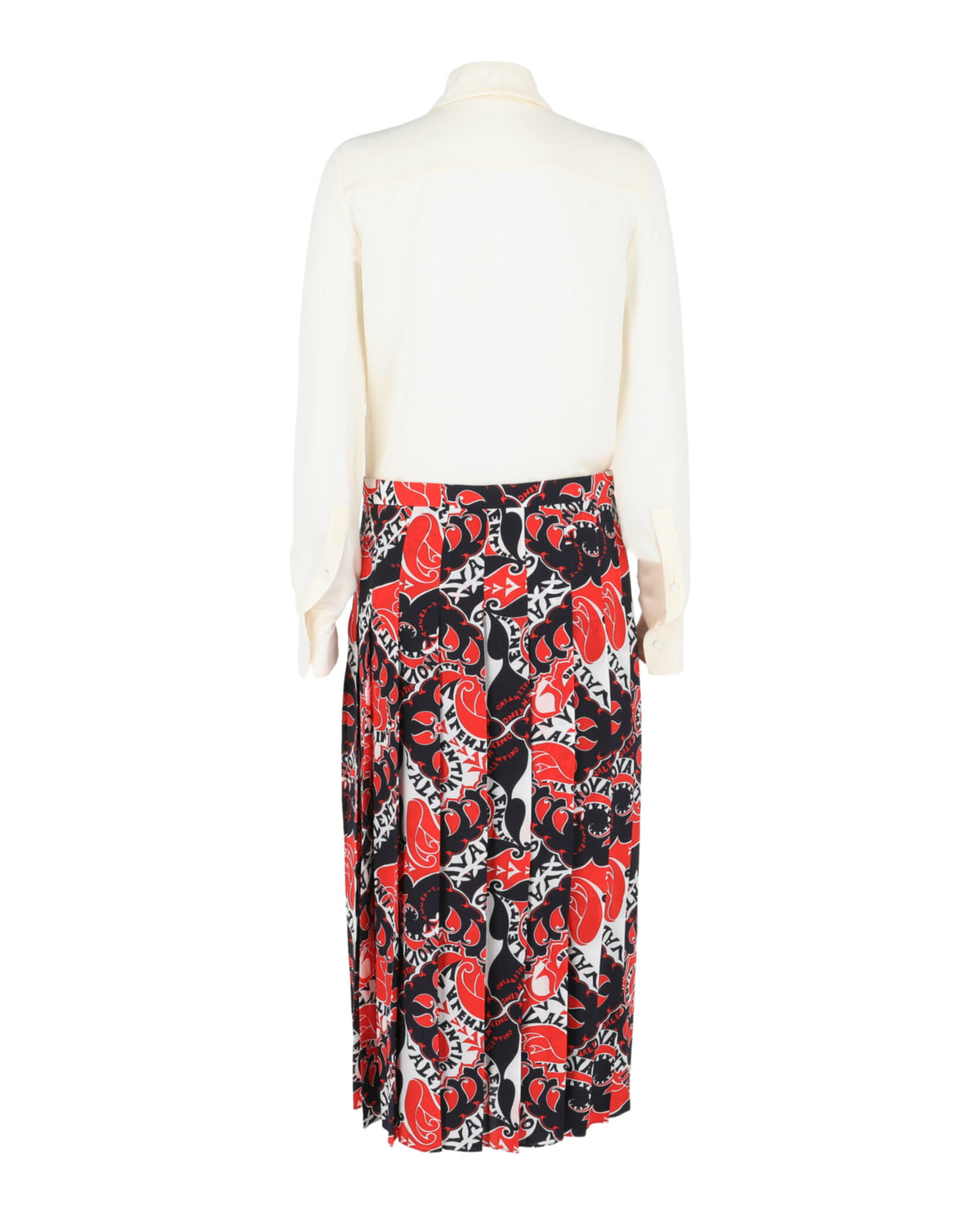 Valentino Womens Archive Bandana Print Midi Dress