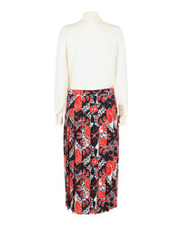 Valentino Womens Archive Bandana Print Midi Dress