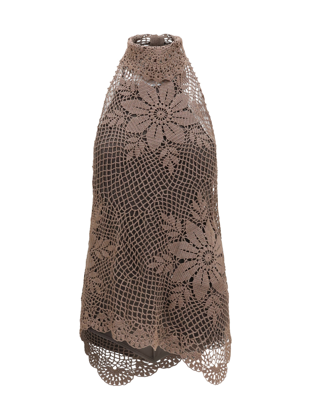 MAGDA BUTRYM Magda Butrym Women Crochet Lace High-Neck Top