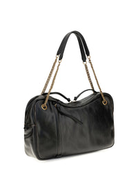 VIVIENNE WESTWOOD Vivienne Westwood Women Large Dolce Textured Leather Shoulder Bag