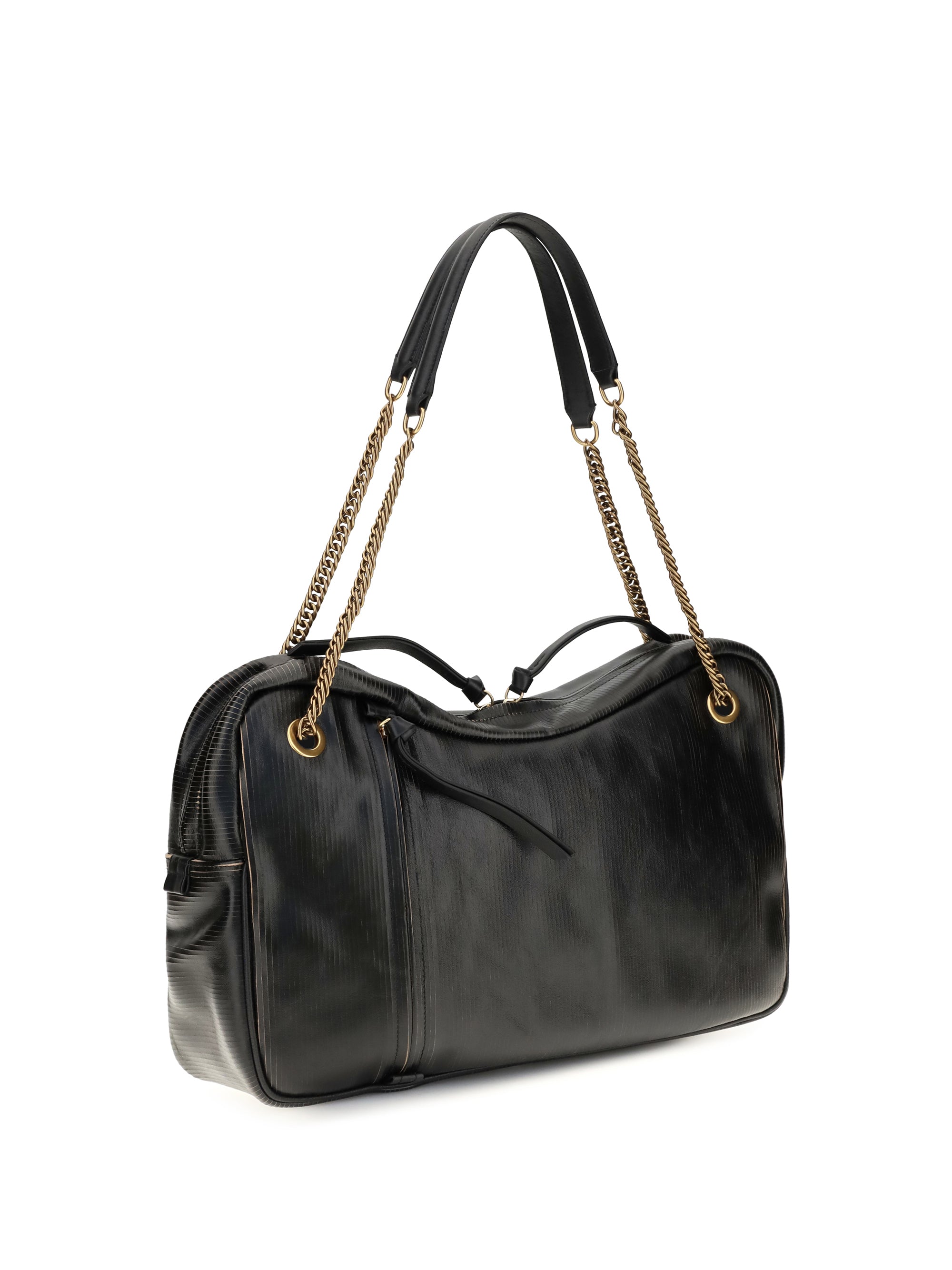 VIVIENNE WESTWOOD Vivienne Westwood Women Large Dolce Textured Leather Shoulder Bag