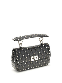 VALENTINO GARAVANI Valentino Garavani Women Rockstud Spike Mini Top Handle Bag In Nappa