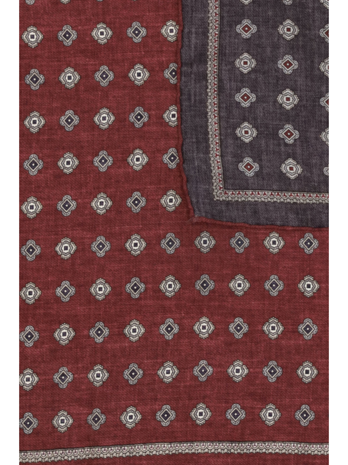 BRUNELLO CUCINELLI Brunello Cucinelli Men Jacquard Silk Pocket Square