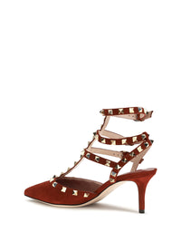 VALENTINO GARAVANI Valentino Garavani Women Rockstud Suede Pumps