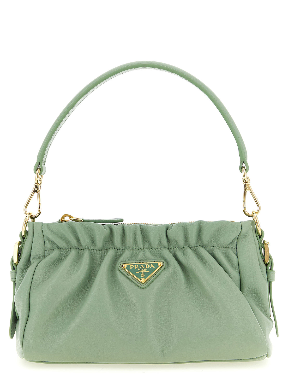 Prada Women Leather Shoulder Bag