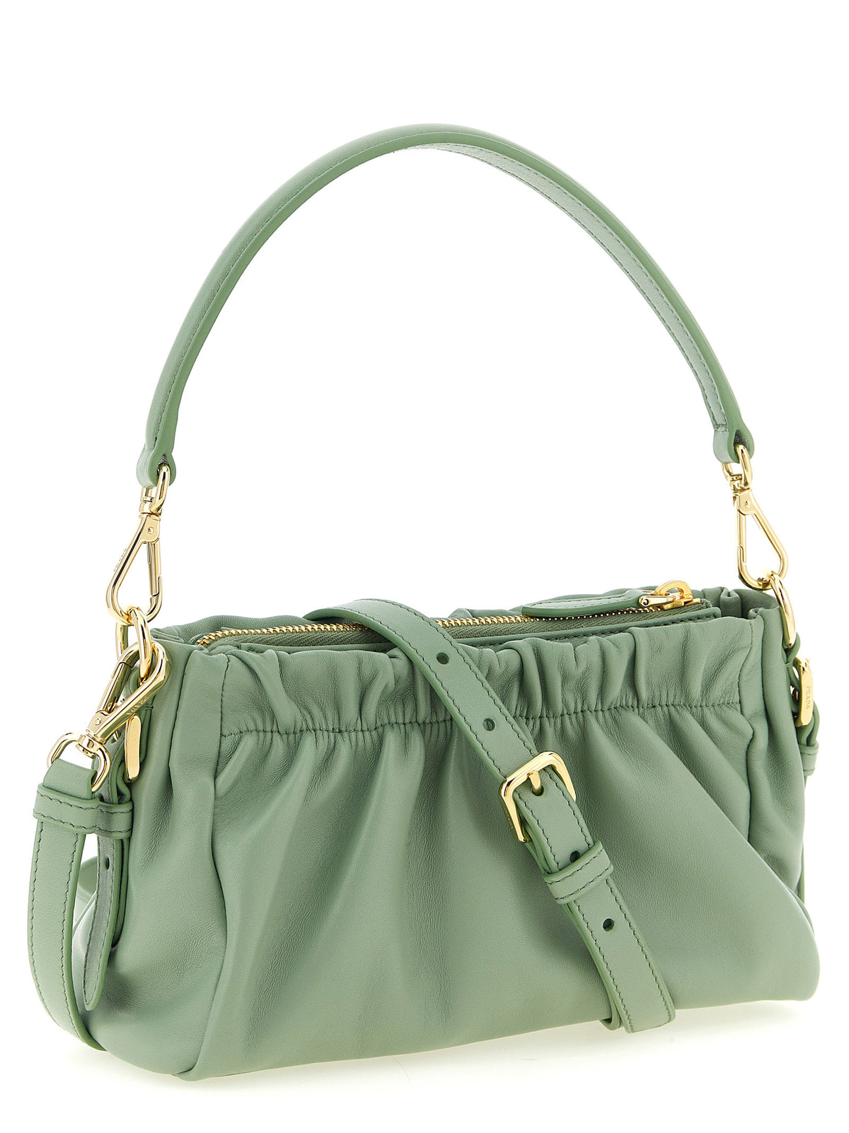 Prada Women Leather Shoulder Bag