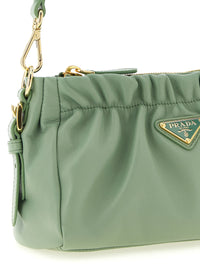 Prada Women Leather Shoulder Bag