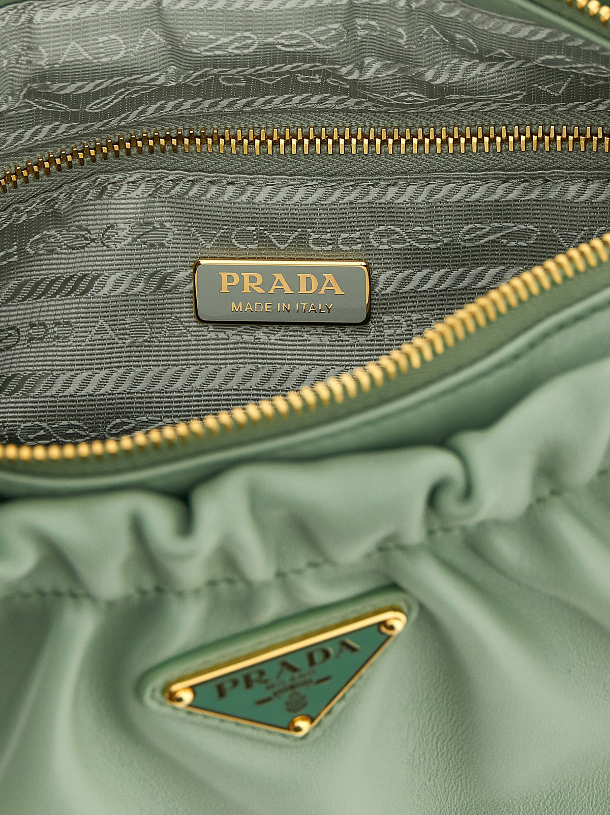 Prada Women Leather Shoulder Bag