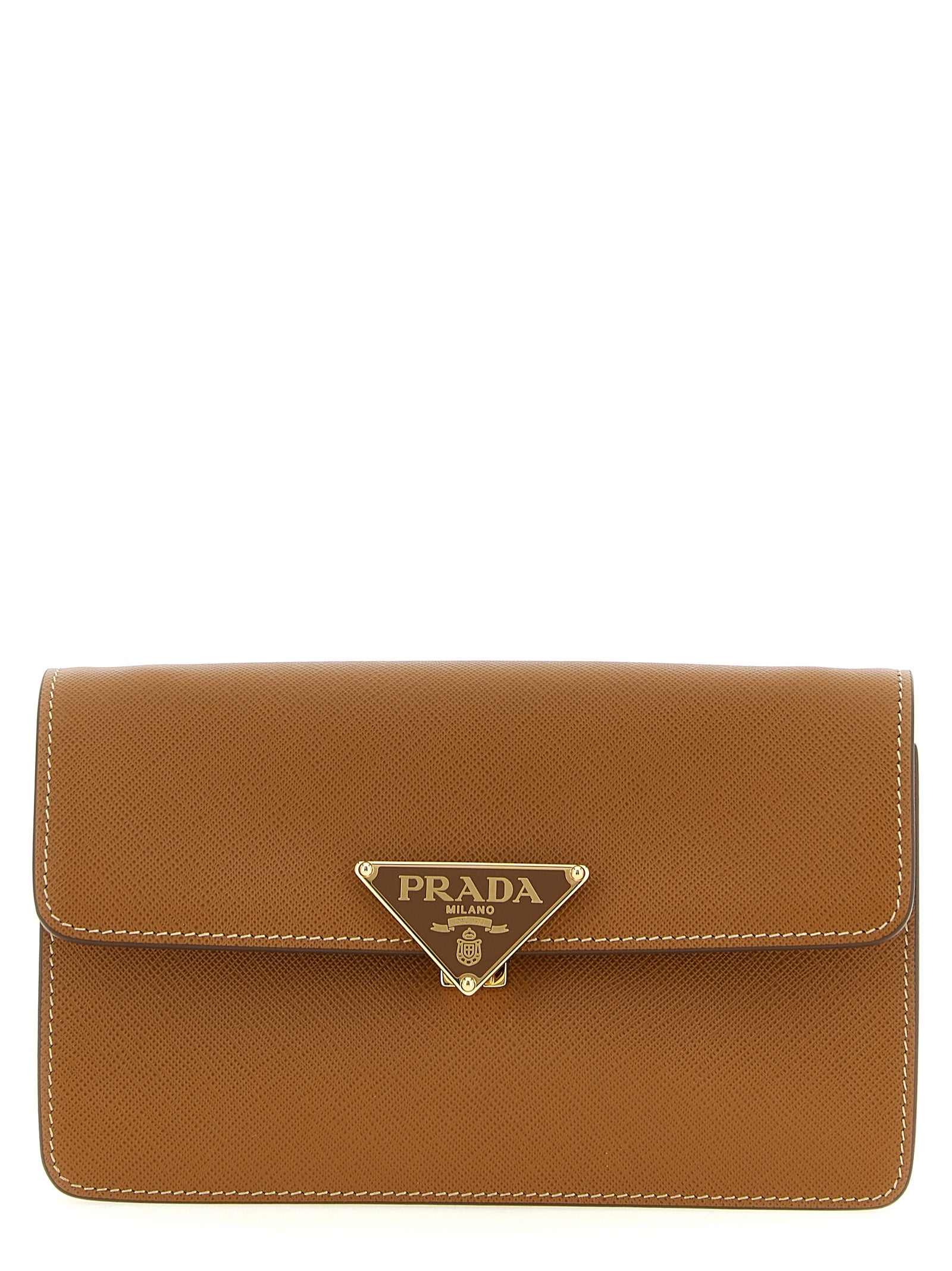Prada Women Saffiano Mini Crossbody Bag